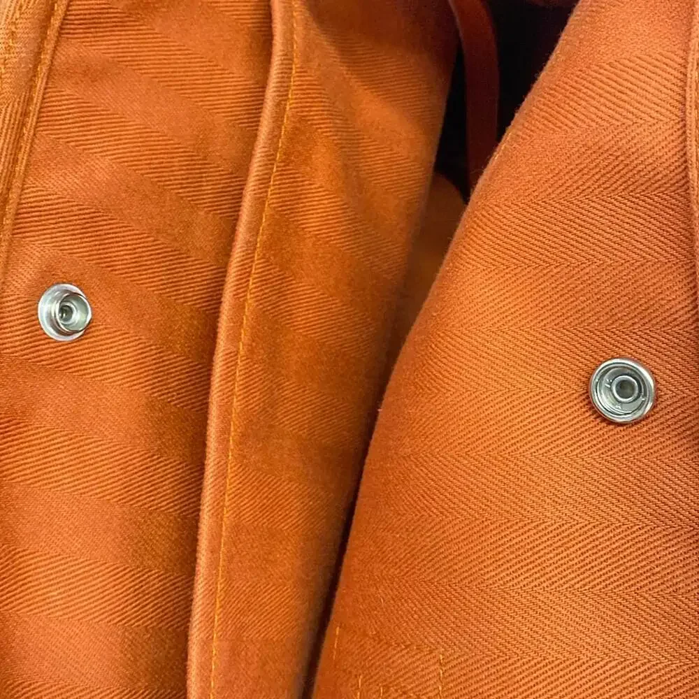 Hermès Valparaiso MM Handbag Toile chevron Leather